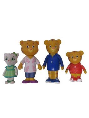 4 Daniel Tiger's neighborhood PVC Figures